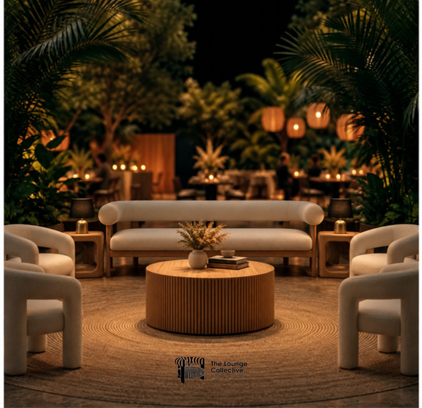Lounge idea for weddings and celebrations